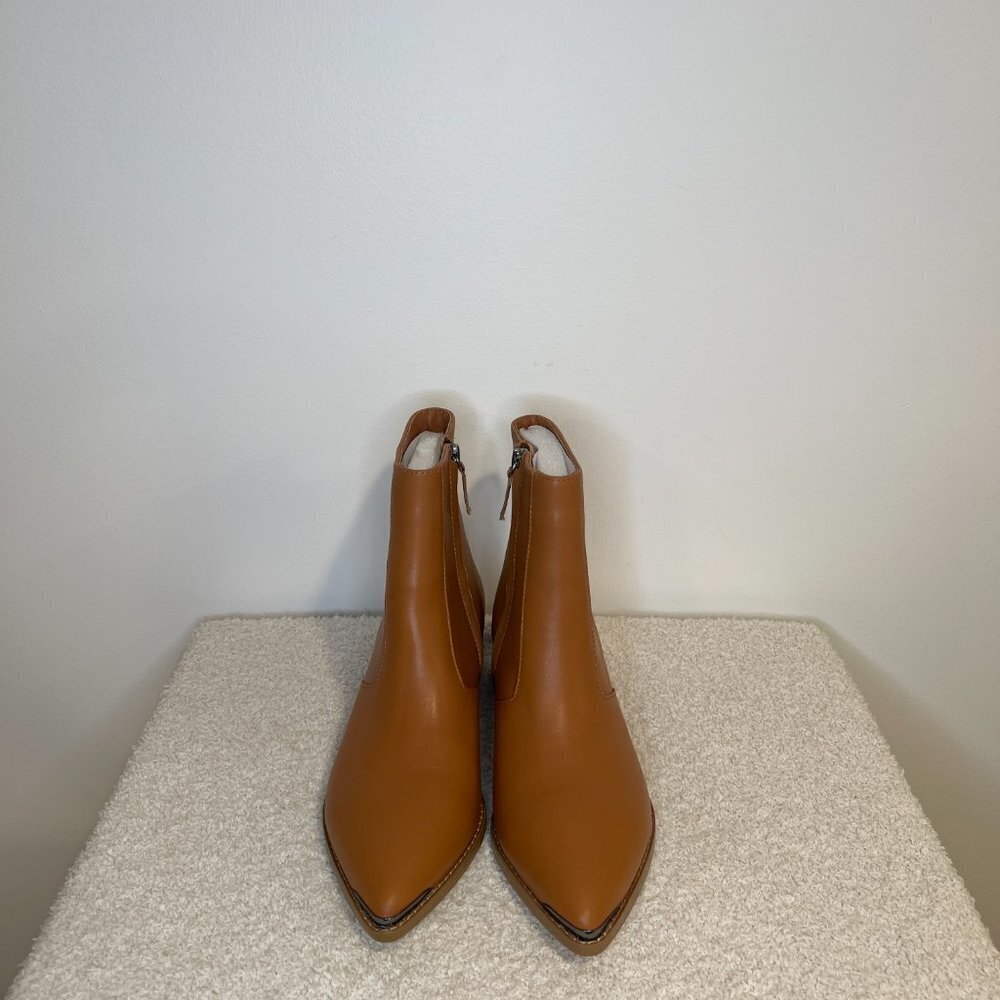 Botkier | Greer Block Heel Booties | Tan - image 5
